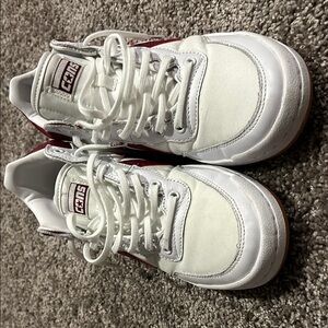 Etnies White and Red Sneakers